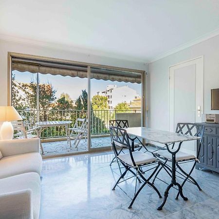 Chez J-P - 100M Beach 2-4Pers Terrace Sea View Pool Garage Antibes Eksteriør billede